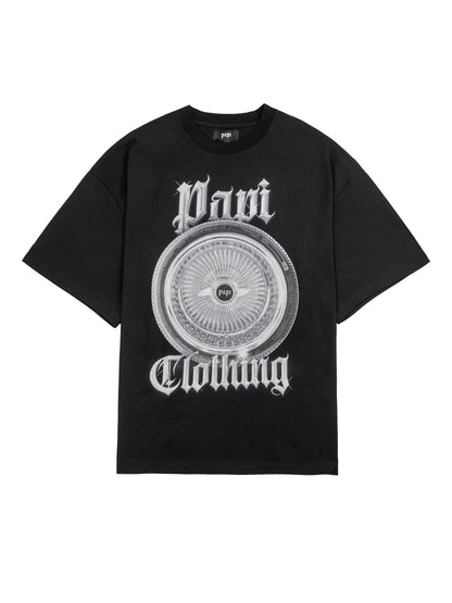 Lowrider T-Shirt schwarz