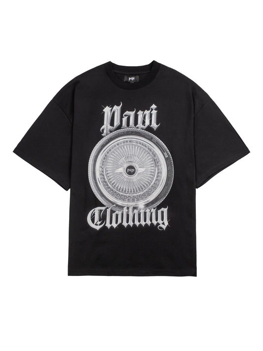 Lowrider T-Shirt schwarz