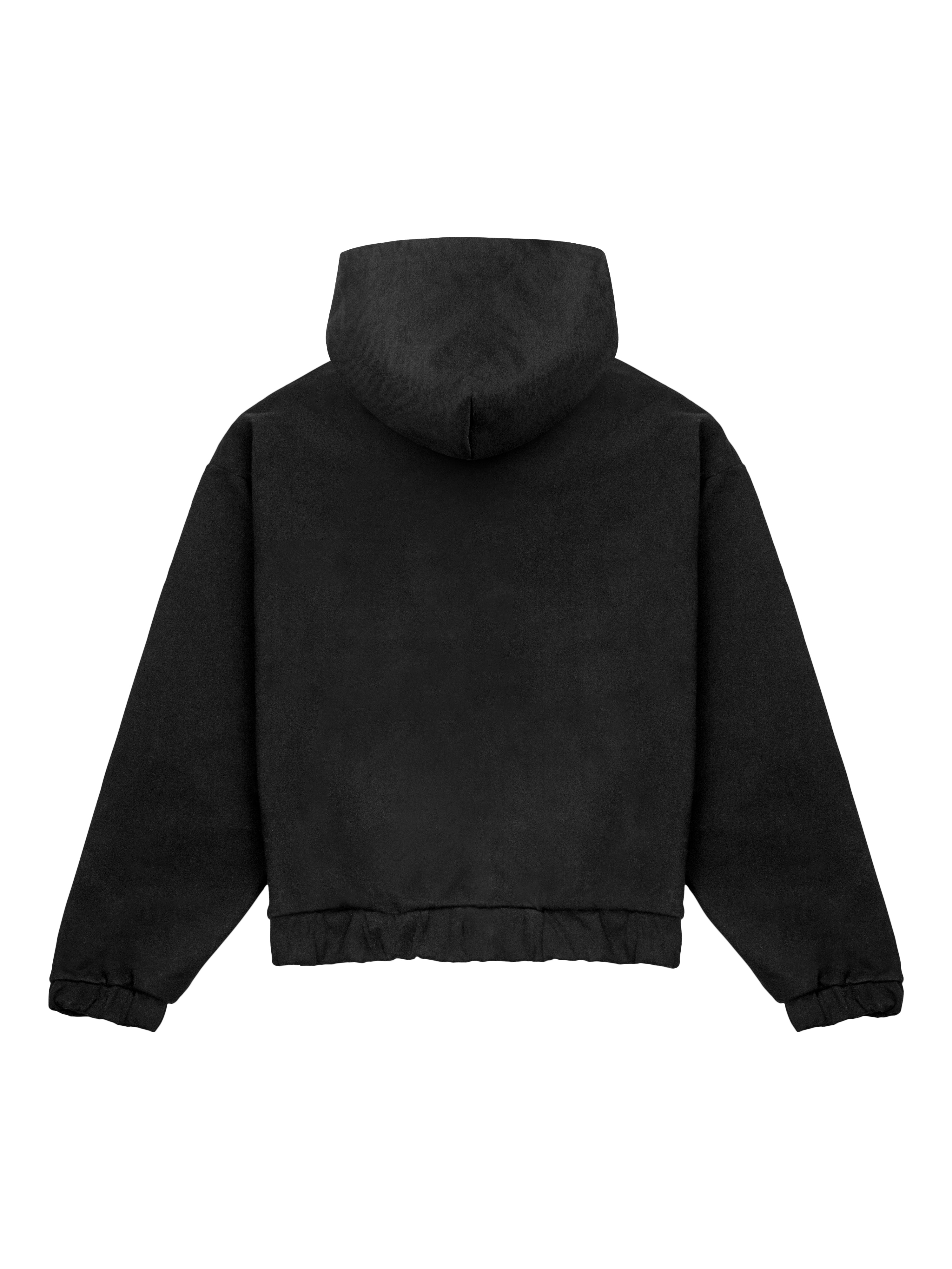 img-Basic Zip-Hoodie Schwarz